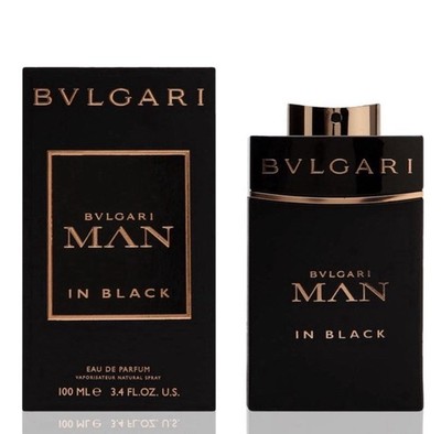 Bvlgari Man In Black EDP Cologne for Men 3.4 oz New in Box