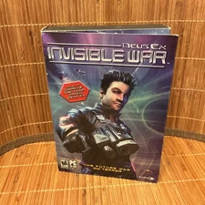 DEUS EX INVISIBLE WAR Cyberpunk PC CD-ROM Game Eidos COMPLETE