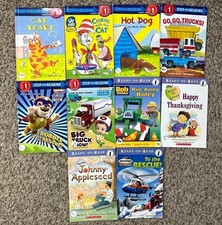 Step into Reading Level 1: Paw Patrol Etc Paperback Books Lot of 10