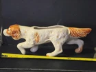 McCoy,  English Pointer / Pointer dog PLANTER,  280-D,  16" long EUC SMALL CHIP