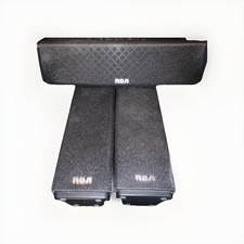 RCA RTD317W 5 Speakers Set Music Surround Sound Home Theater NEW Black Raw Wire