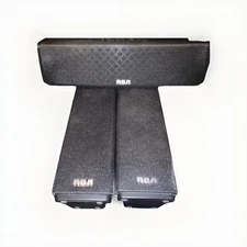 RCA RTD317W 3 Speakers Set Music Surround Sound Home Theater NEW Black Raw Wire