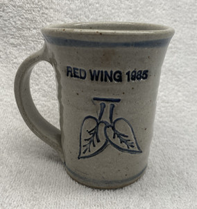 Red Wing Pottery Stoneware Mug 1985 Rare Test Mug #1/5 JB