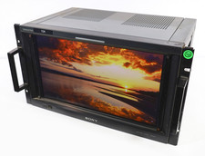 Sony BVM-L170 LCD 1920x1080 Reference Monitor, Rack Ears  Analog Input Card 10