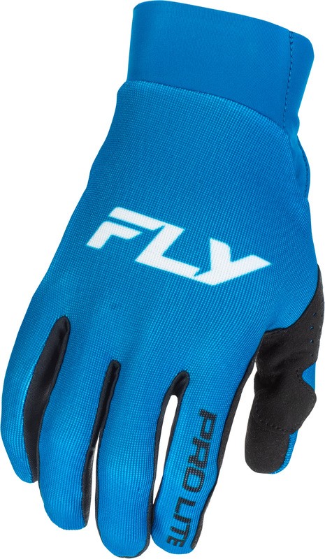 Gants FLY RACING Pro Lite pour éviter les ampoules en enduro bleu blanc
