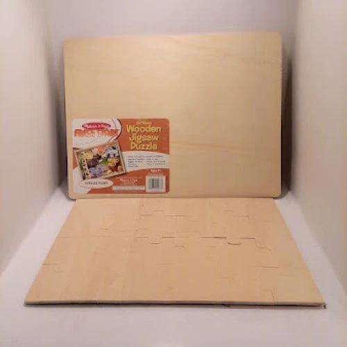 Rompecabezas de piso de madera grande Melissa & Doug animales africanos de la selva 24 piezas 15 X 11,5 Foto 2 de 3