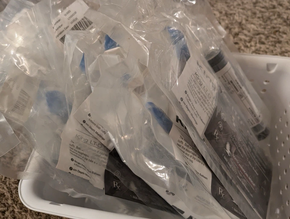 Ambu King LT(S)-D Medical Airway Kit, Size 5 Lot Of 10 - Image 4 of 4