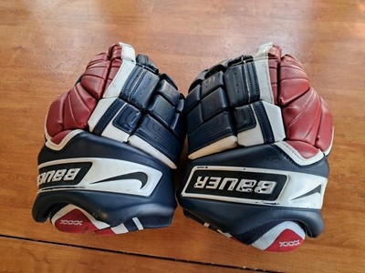 Bauer Vapor 4x Team Issue Montreal? Hockey Gloves Nike Multi-flex Lock Thumb 13''