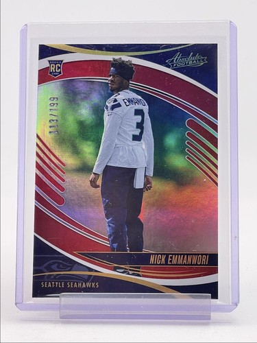2025 Panini Absolute Nick Emmanwori Base (RAW)