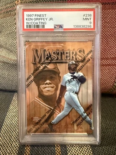 1997 Finest #238 Ken Griffey Jr. PSA 9 MINT w/coating