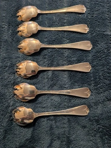 Reed & Barton  - 5 1/4" Ice Cream Fork Spoon - Sterling- LOT