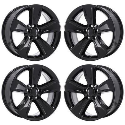 18'' Dodge Challenger Gloss Black Exchange Wheels Rims Factory OEM 2521 2015-2023