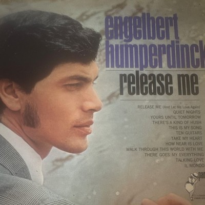Engelbert Humperdinck Release Me Parrot Vinyl LP Stereo Black XPAS 71012