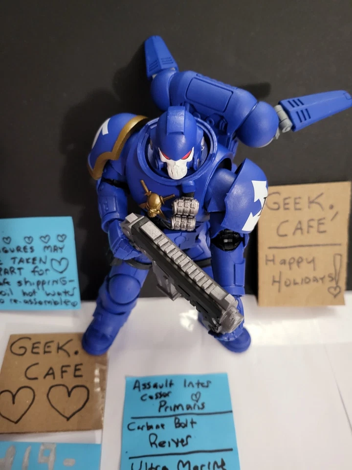 Warhammer 40k 7" Ultra Marine Primaris Assault Intercessor Carbine Bolt U19-26 - Image 4 of 4