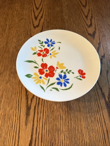 Vintage Porcelain Pedestal Cake Stand Cake Plate Flower Print Made in Japan - Picture 2 of 14