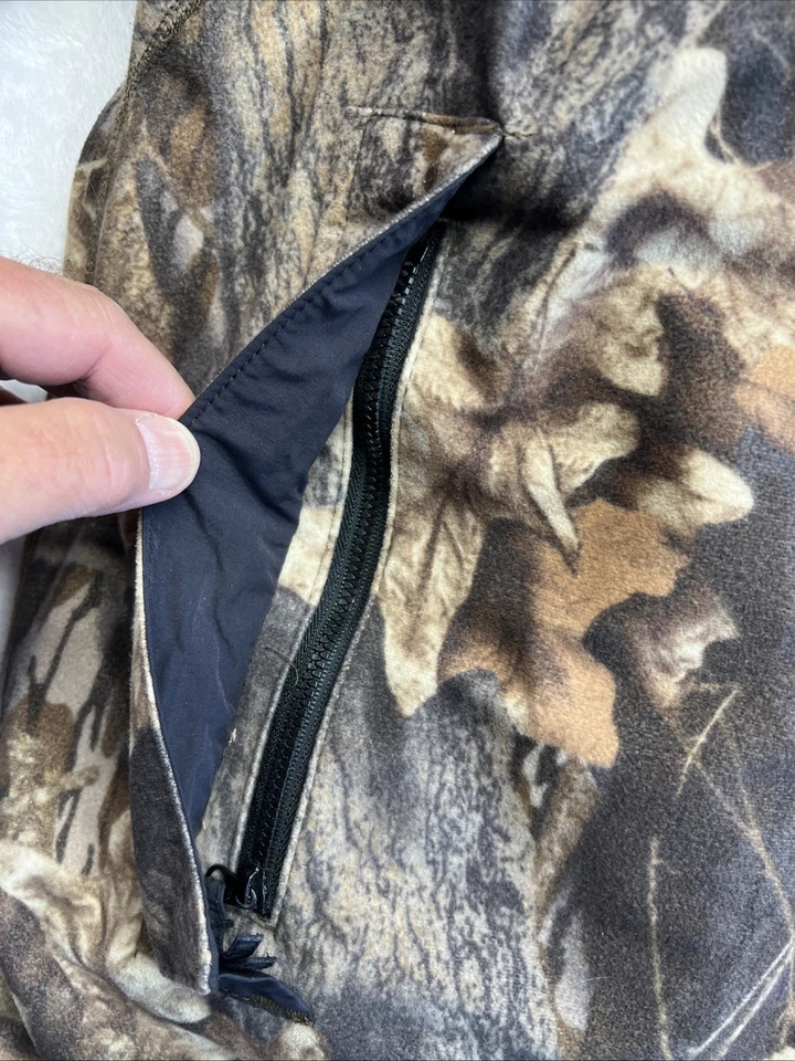 Browning Hydro-Fleece Gore-Tex Men's L Hooded Woodland Camouflage Jacket Taiwan - Image 3 of 4