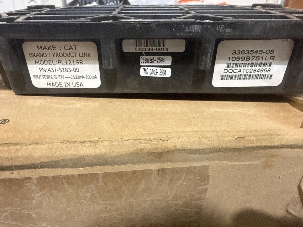 CATERPILLAR CAT 336-3545 BACKHOE LOADER LINK COMMUNICATION CONTROL RADIO