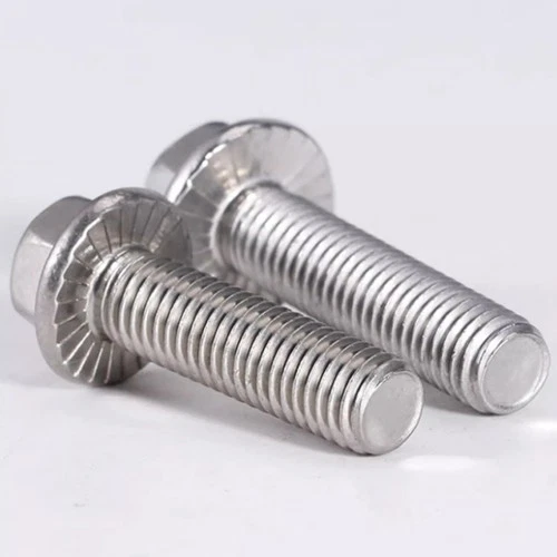 M4 M5 M6 M8 M10 M12 Flanged Hexagon Bolts Male Hex Screws 304 Stainless Steel A2 - Picture 4 of 7