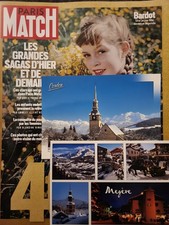 PARIS MATCH 24 DÉCEMBRE 2025📷ÉDIT . COLLECTOR N°4000🎬+ 2 CPM CORDON🚠MEGÈVE 