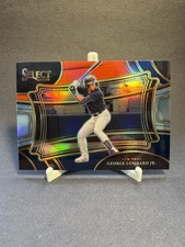 2024 Panini Select Diamond Level George Lombard Jr. #27 Red Blue Prizm (RC)