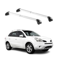 DachträGer GrundtäGer FüR Renault Koleos Mk1 2008-2016 5TüR 100Kg Alu ABE Silber