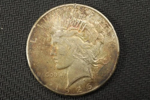 NobleSpirit } 1926 S Silver Peace Dollar Fine / Very Fine