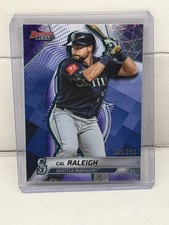2025 Bowman’s Best; Cal Raleigh; Purple Refractor /250 #55