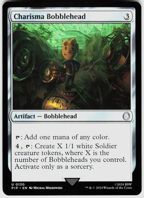 MTG - Charisma Bobblehead/Charisma-Wackelpuppe - PIP - EN - PL(Heavy Mark)