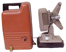 REVERE PORTABLE PROJECTOR MODEL P-90 VTG REVERE CAMERA COMPANY CHICAGO, ILL. USA