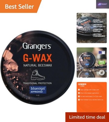 Grangers G-Wax 80g - Imprägnierendes Bienenwachs für Lederstiefel & Outdoorausrüstung