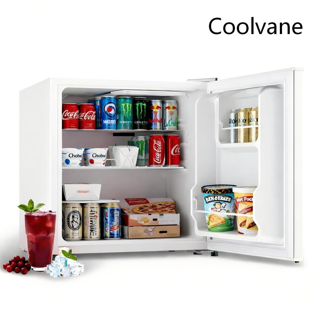 With Freezer - Refrigerator, Mini Fridge For Bedroom, A...