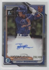 2024 Bowman Chrome Prospect Refractor /499 Jeremy Rodriguez #CPA-JRZ Auto 10no