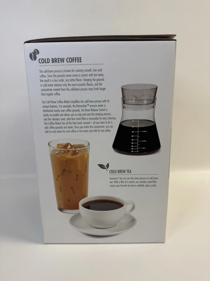 OXO Good Grips Cold Brew Coffee Maker - Black New In open Box 1272880 32oz - Image 2 of 4