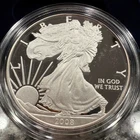 2008 W  $1 American Silver Eagle Proof Dollar. 030614