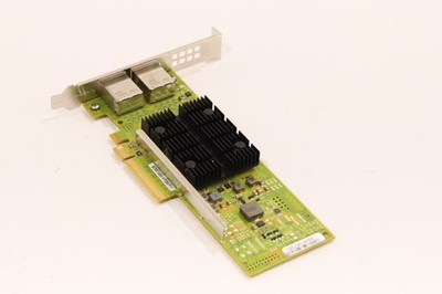 Generic Dual-Port RJ45 PCIe High-Profile Network Card P/N:100-128255-0100 Tested