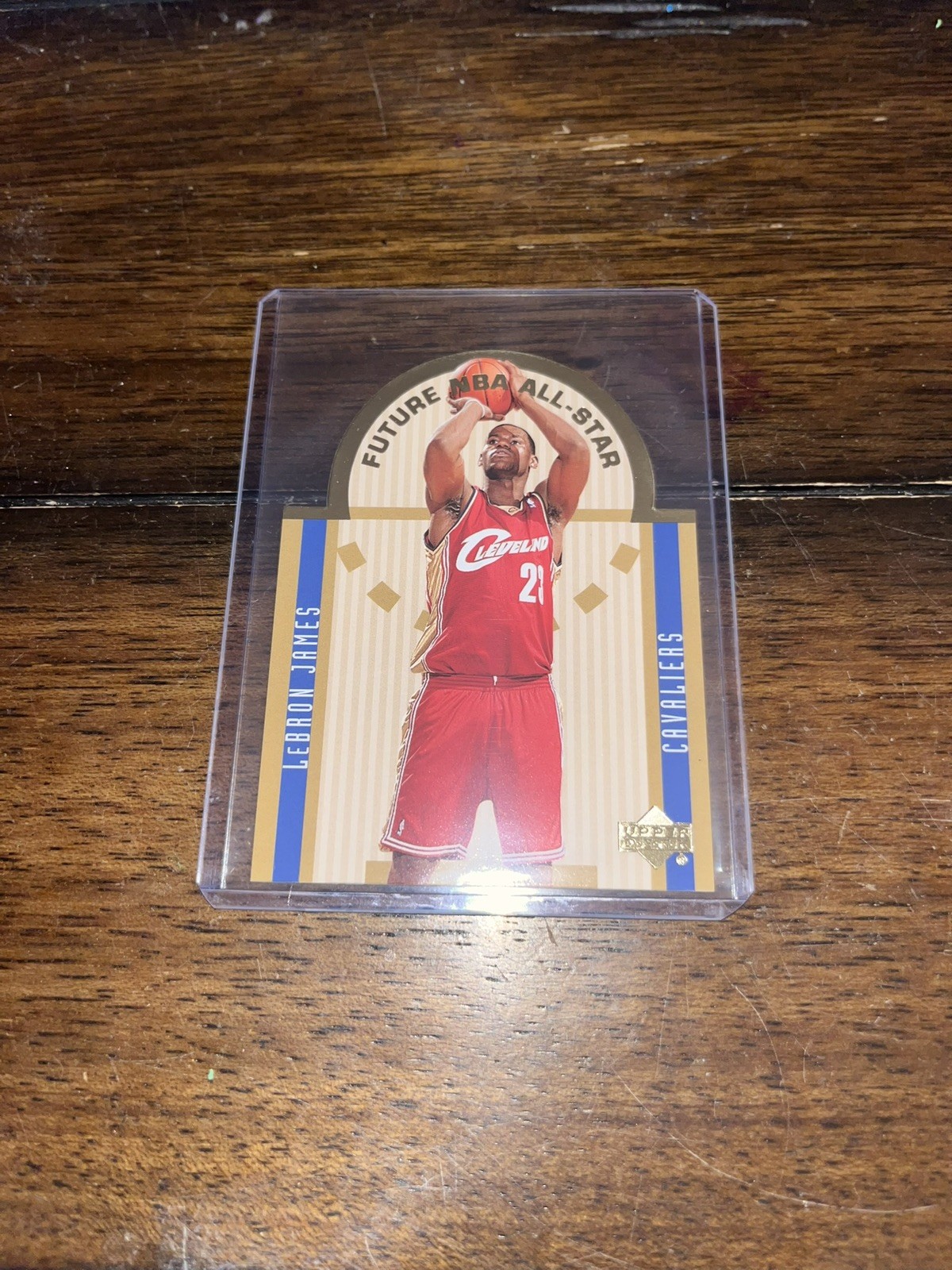03-04 UD E15 ダイカット　レブロン　ジェームズ　ルーキーカード LeBron James 2003 Upper Deck #E15 Future NBA All-Star Die-Cut