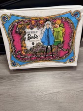 VTG 1968 The World Of Barbie Double Vinyl Doll Case