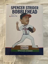 Spencer Strider Bobblehead Atlanta Braves SGA 9/29/23 FREE SHIPPING NIB