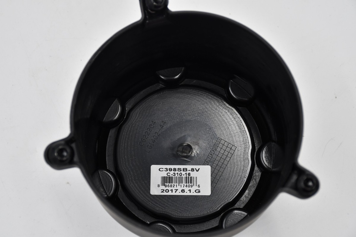 Vision 398 Manx 412 Rocker C398SB-8V Satin Black Center Cap 8x6.5