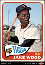 1965 Topps #547 Jake Wood Tigers SHORT-PRINT 7 - NM