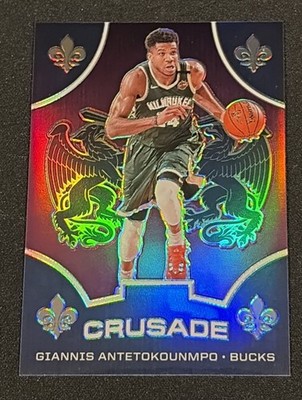 2019-20 GIANNIS ANTETOKOUNMPO /49 PANINI CHRONICLES CRUSADE *GREEK FREAK*  HEAT