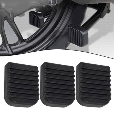 Motorcycle Kickstand Pad Rubber Side Bracket Support Anti Slip Grip Mat