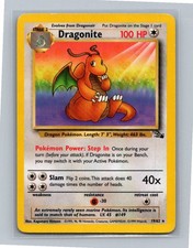Dragonite (19) Rare Fossil 19/62 HP