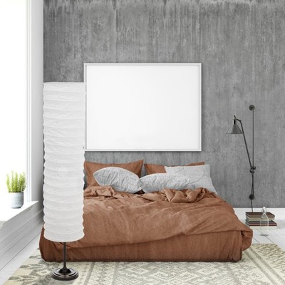 Modern Paper Floor Lamp Shade Floor Lamp Cover Nordic Style table lampshade