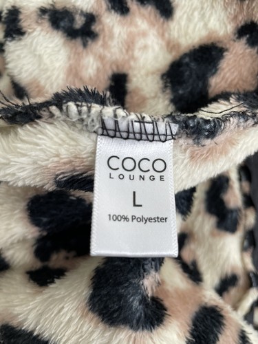 Mono COCO Lounge pijama de una pieza grande con capucha para dormir guepardo - Imagen 7 de 10