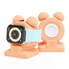 iWatch Charger Stand Silicone Portable Charging Holder Organizer, Accessories