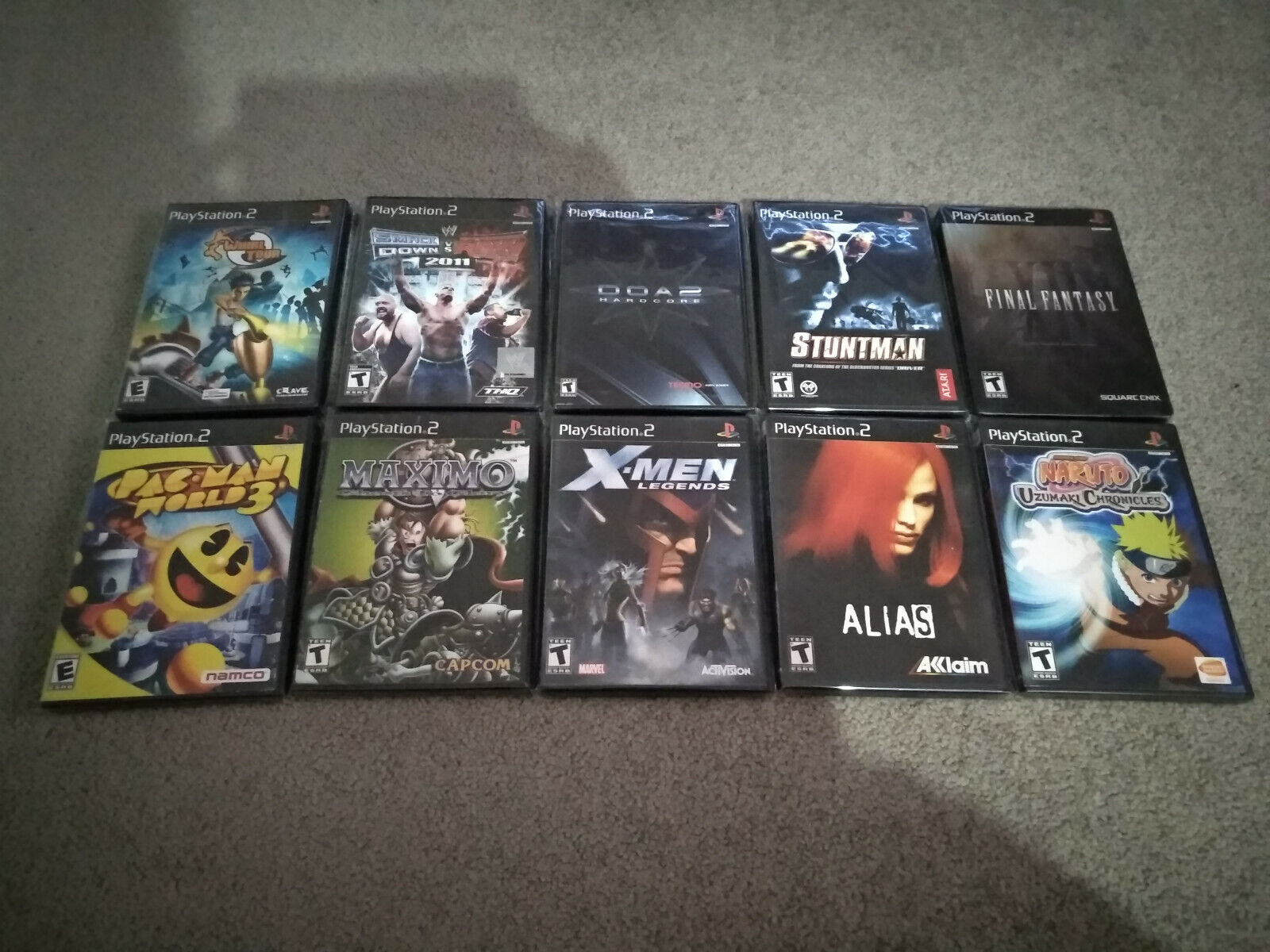 Sony Playstation 2 Game Lot - Please read the description!!!