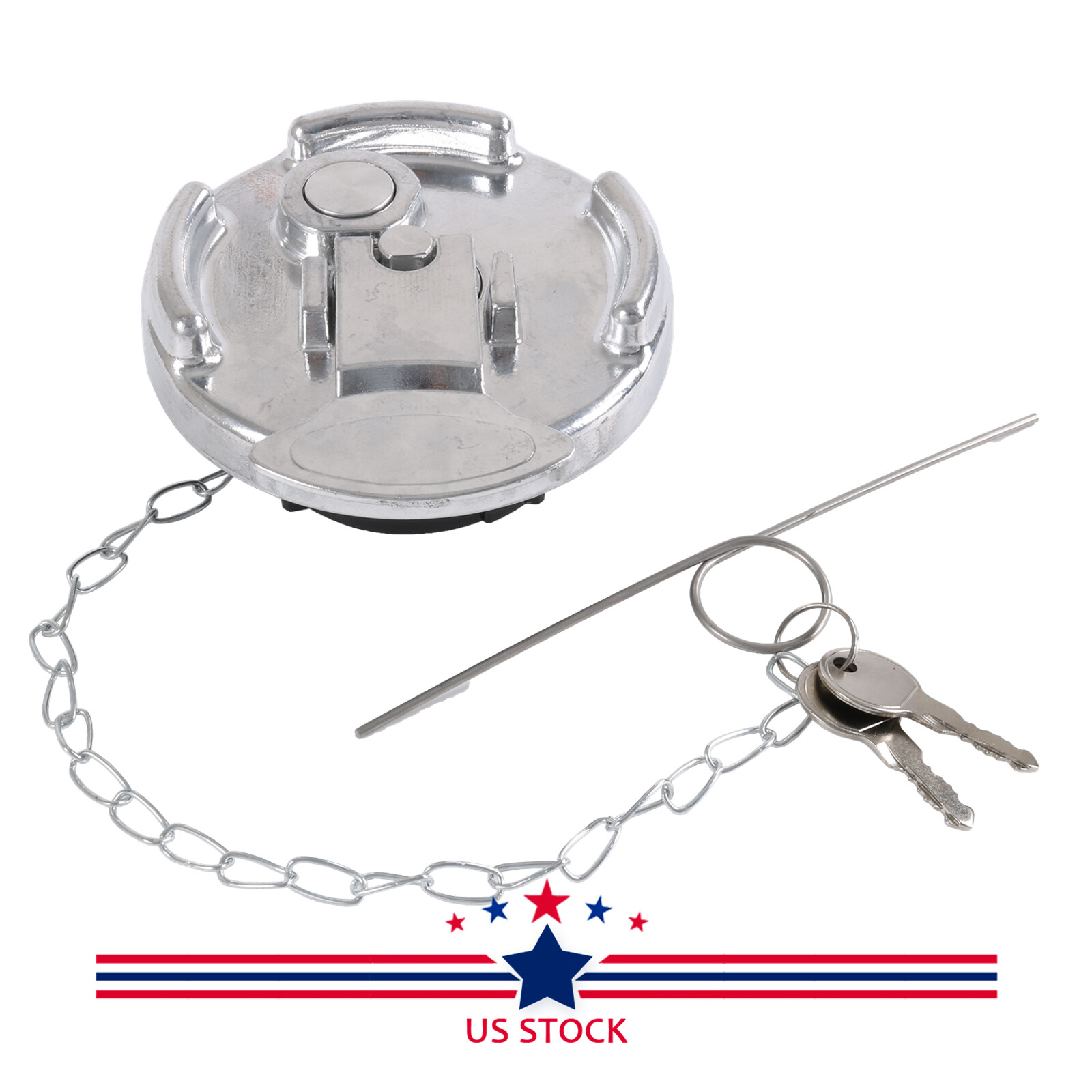 Lever Style 4" Locking Fuel Cap 1104859100 1104859200 For Peterbilt