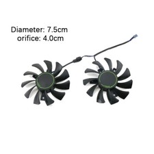 For MSI GTX 1650 1650s VENTUS XS HA8010H12C-Z Cooling fan