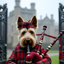 Digital AI Image Art Picture Desktop Wallpaper Background Photo Dog AIC25004